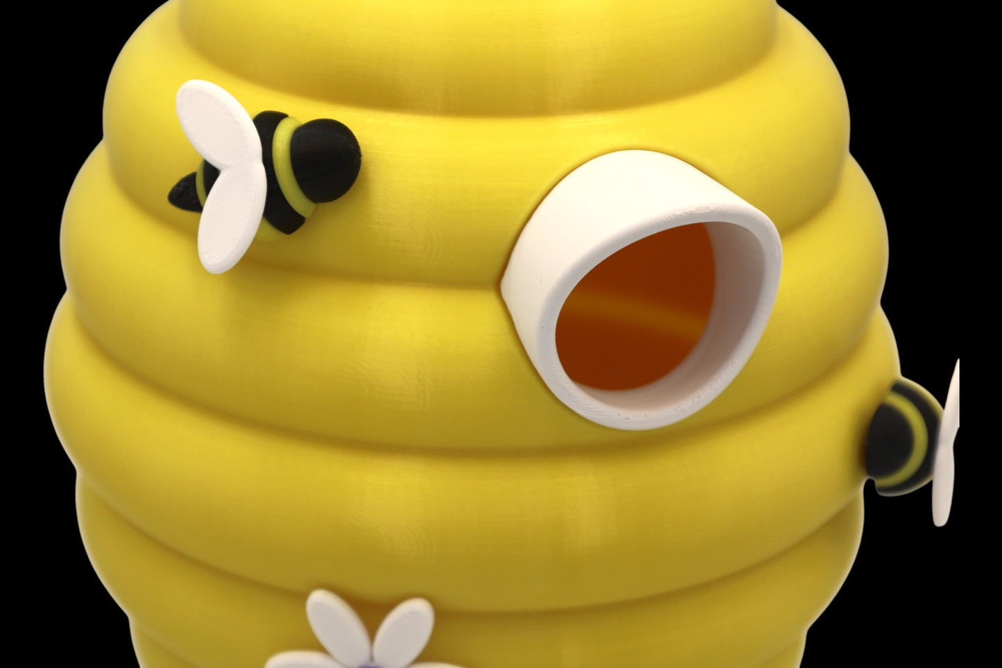 Weatherproof Beehive Birdhouse, 3D Printed  – Hanging or Mounted Garden Décor