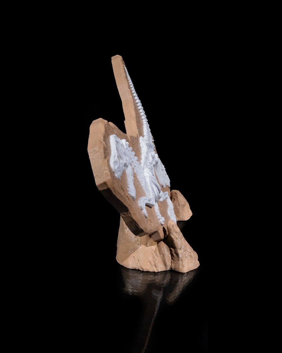 Dinosaur Skeleton Model with Stand-3D Printed