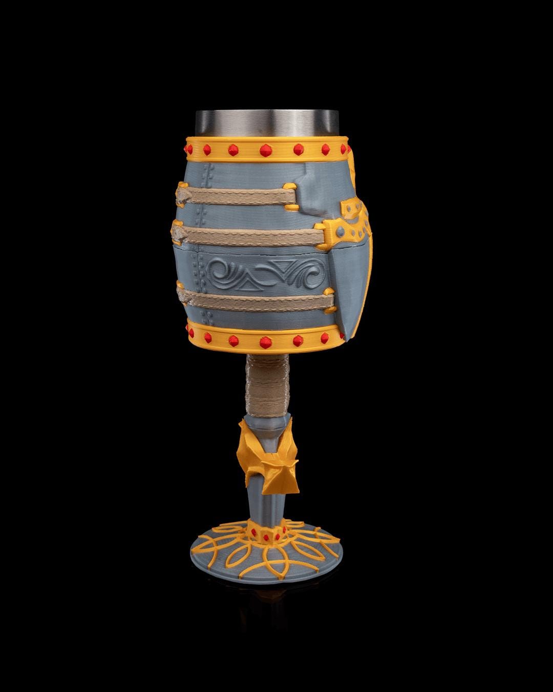 Excalibur Goblet, 3D Printed, Knight Tableware, Unique Drinkware, Royal Decor, Statement Piece