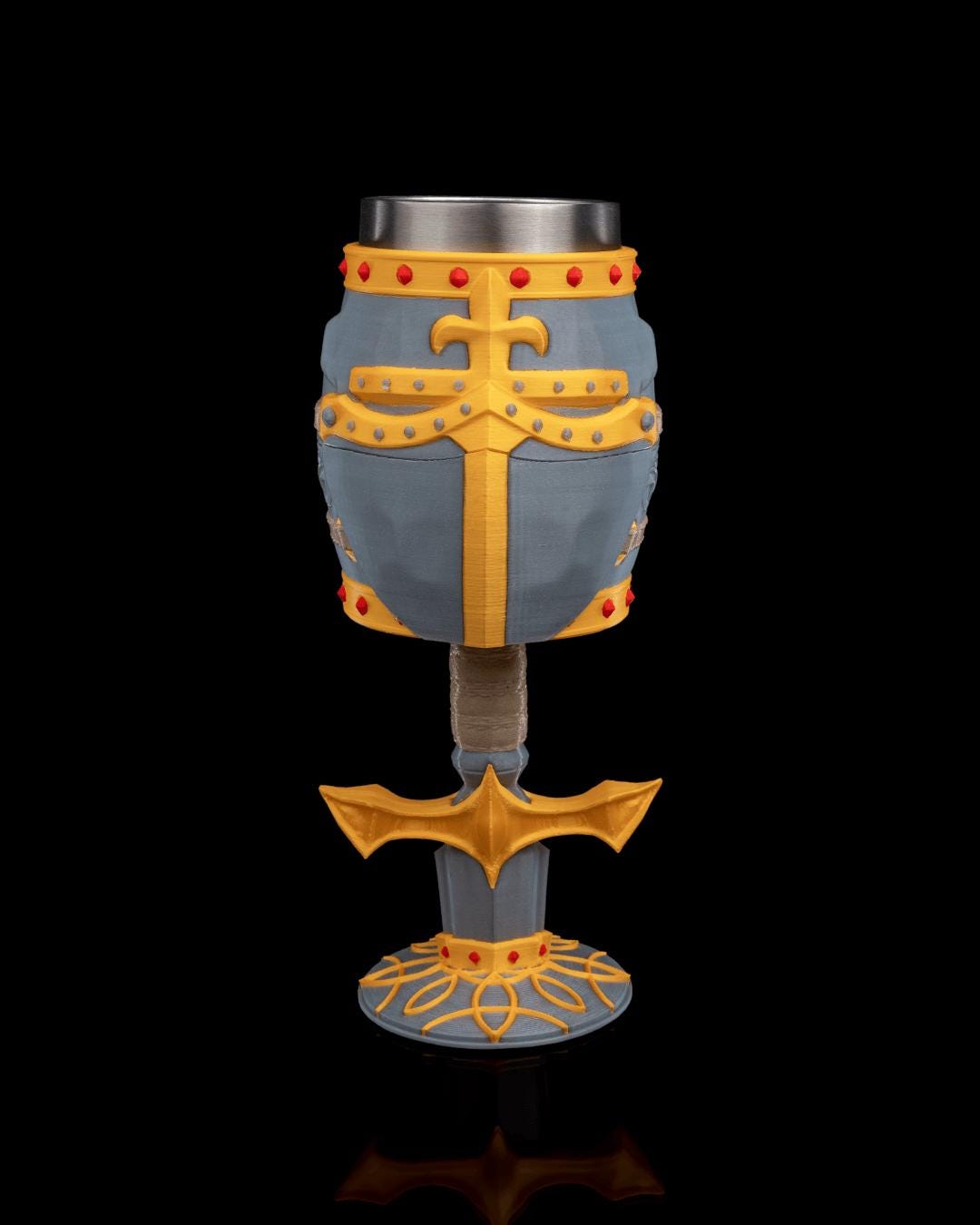 Excalibur Goblet, 3D Printed, Knight Tableware, Unique Drinkware, Royal Decor, Statement Piece