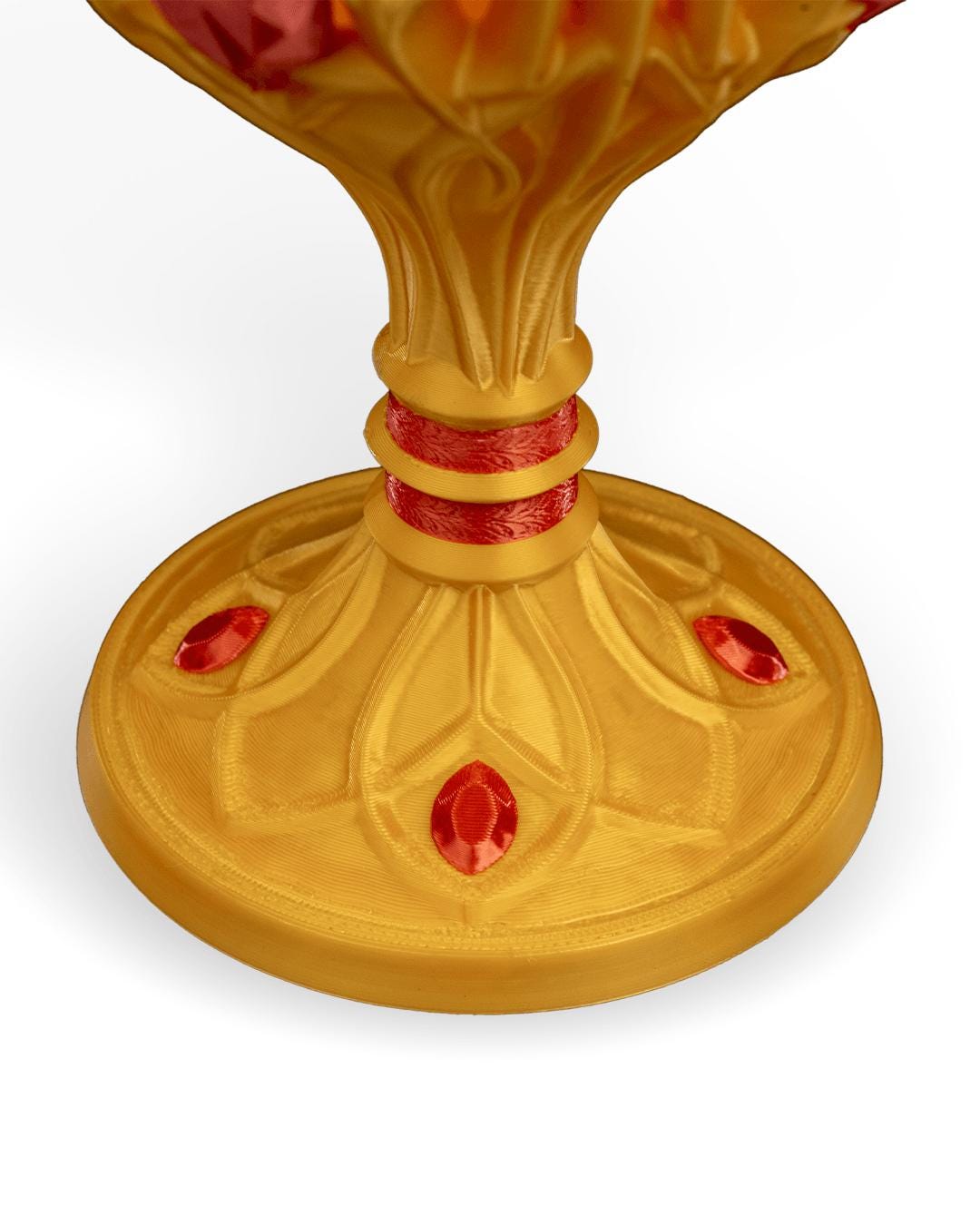 Royal Goblet 3D Printed, King Queen Tableware, Unique Drinkware, Royal Decor, Statement Piece