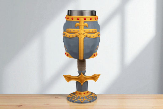 Excalibur Goblet, 3D Printed, Knight Tableware, Unique Drinkware, Royal Decor, Statement Piece