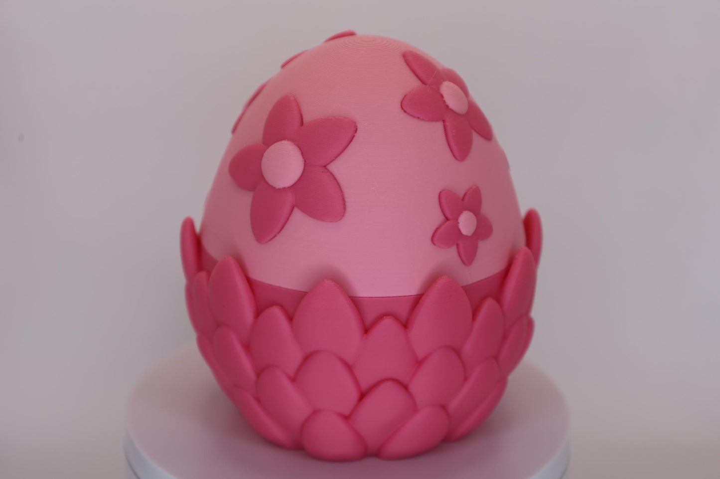 Cherry Blossom Dragon and Egg - Cute 3D Printed Articulated Fidget Toy