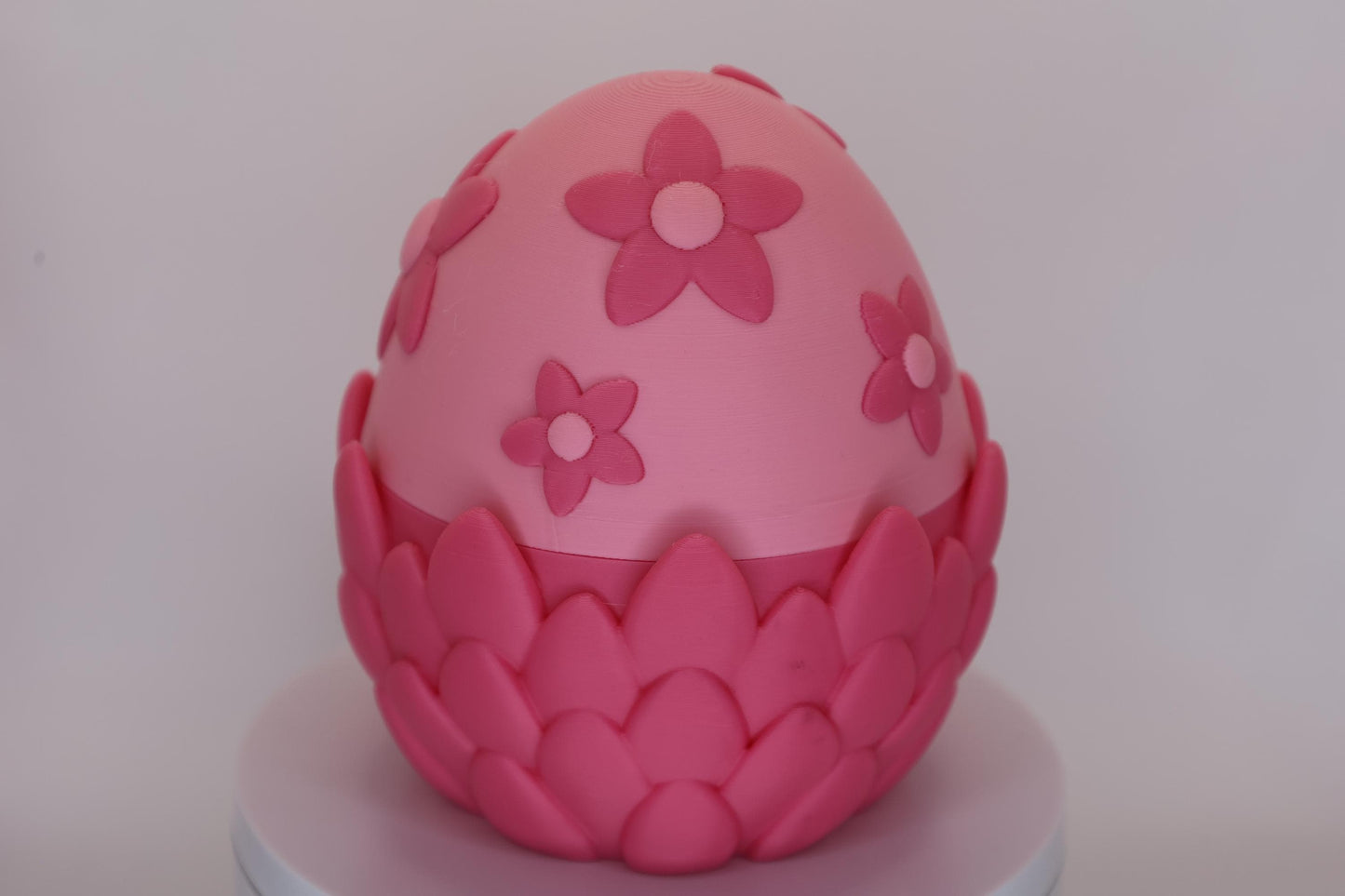 Cherry Blossom Dragon and Egg - Cute 3D Printed Articulated Fidget Toy