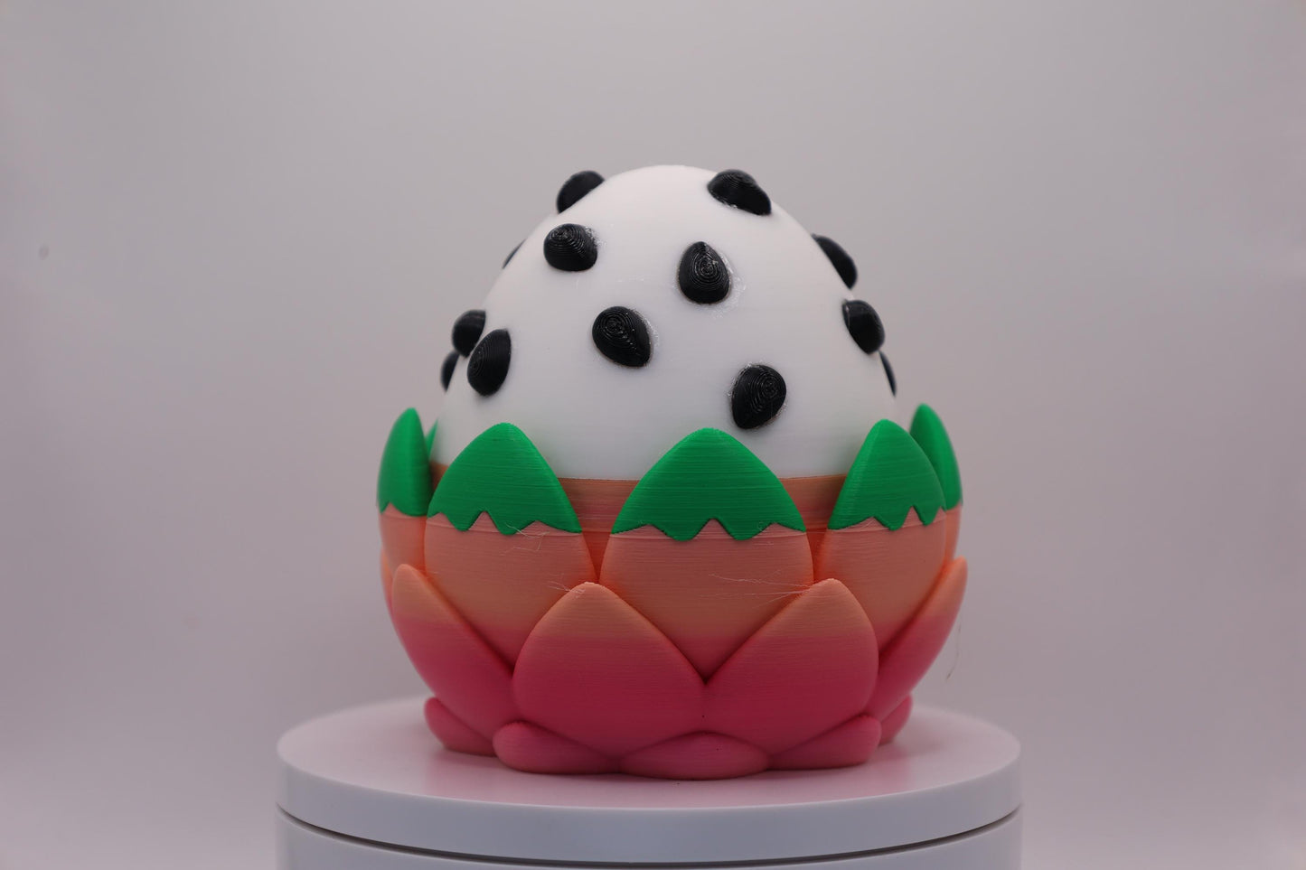 Dragon Fruit Dragon and Egg - Cute 3D Printed Articulated Fidget Toy