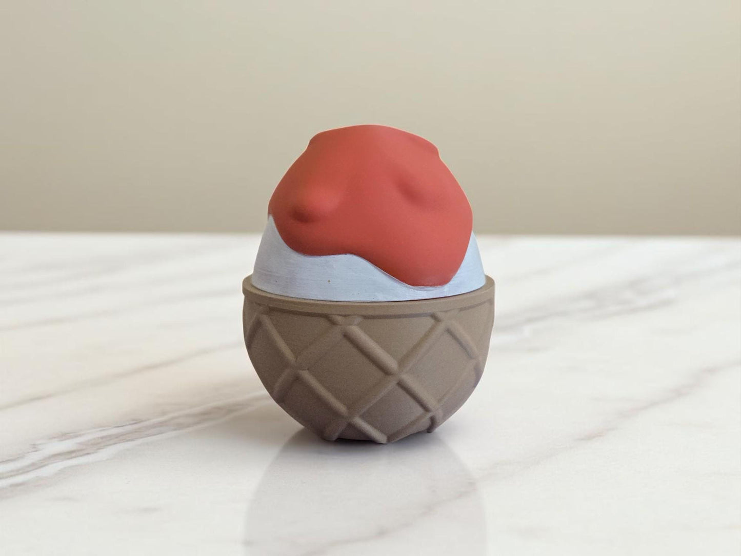 Sugar Rush Dragon and Egg - Cute 3D Printed Articulated Fidget Toy