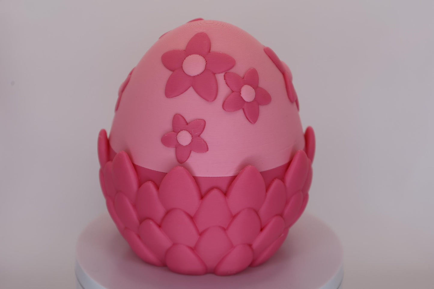 Cherry Blossom Dragon and Egg - Cute 3D Printed Articulated Fidget Toy