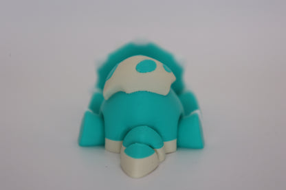 Triceratops and Egg | Articulated Dinosaur Fidget Toy | Cute Dino Gift or Decor | Collectible Desk Toy | Multiple Colors