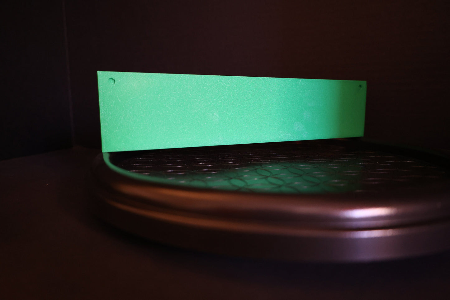 Norfolk Southern Style Station Sign – Customizable 3D Printed Railroad Plaque